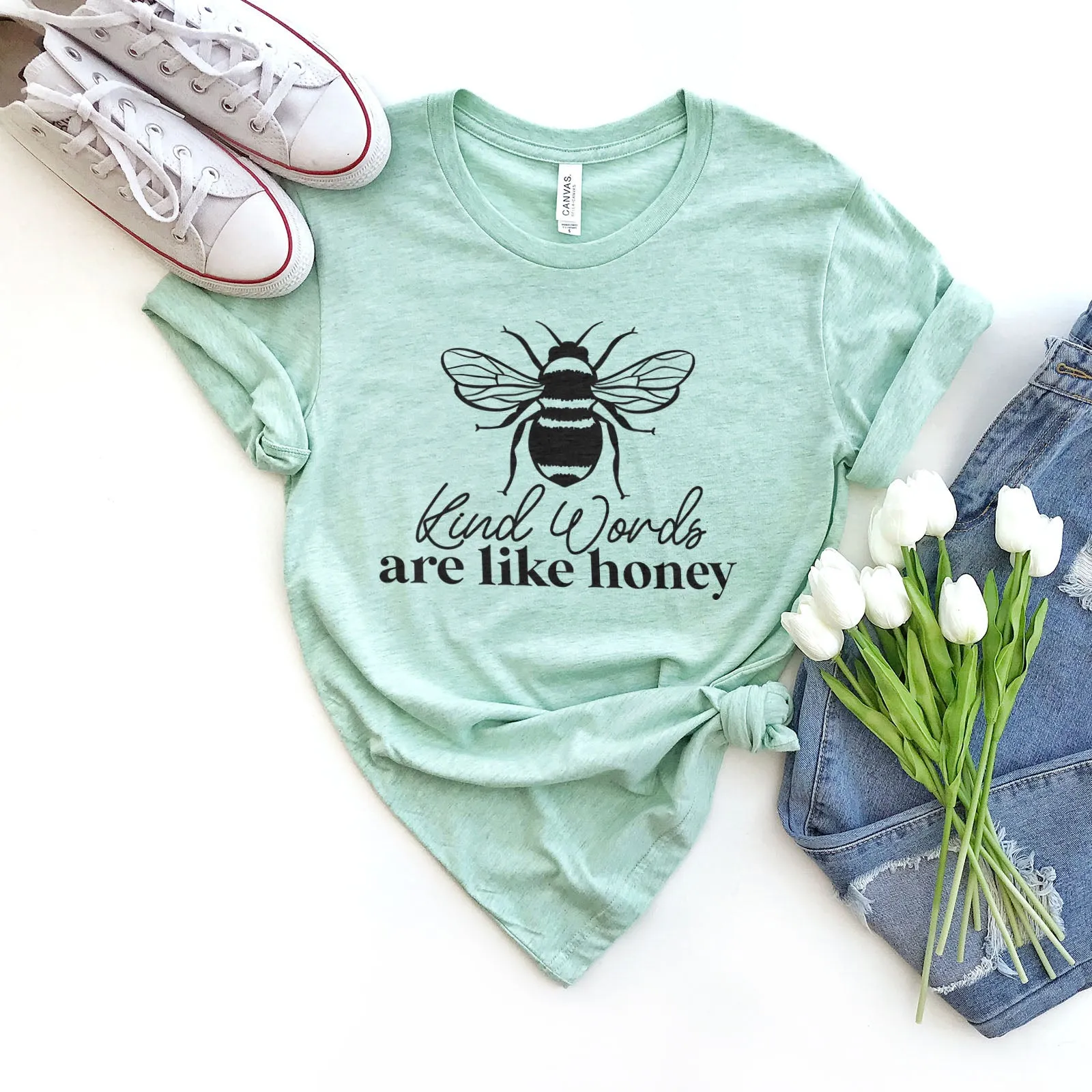 Kind Words Are Like Honey - Proverbs 16:24 Tee