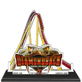 Kings Island Diamondback CoasterScape