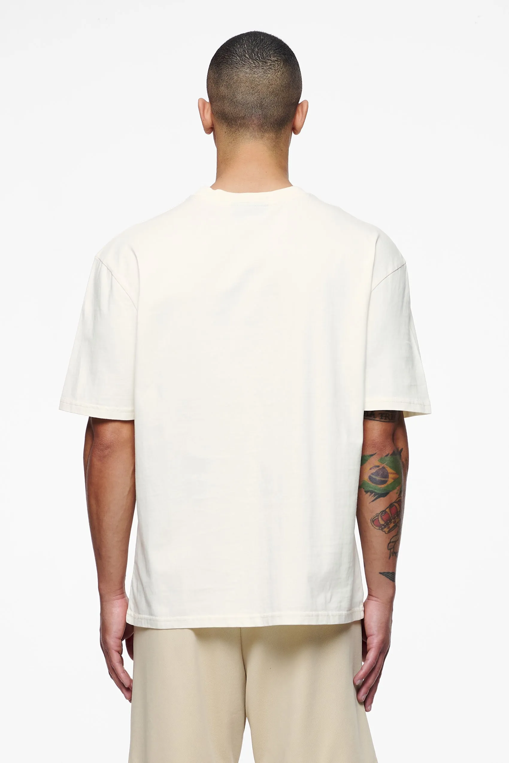 Kirk Oversized Tee Vintage Washed Unbleached