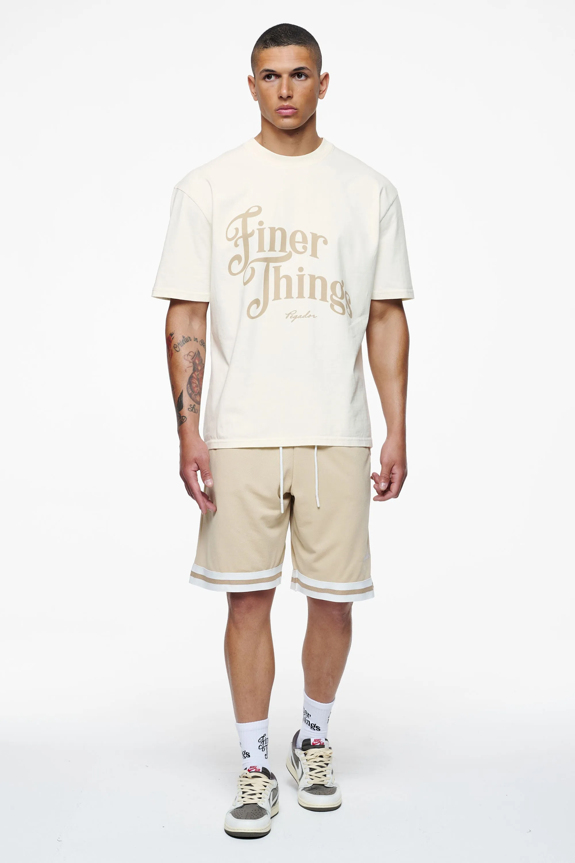 Kirk Oversized Tee Vintage Washed Unbleached