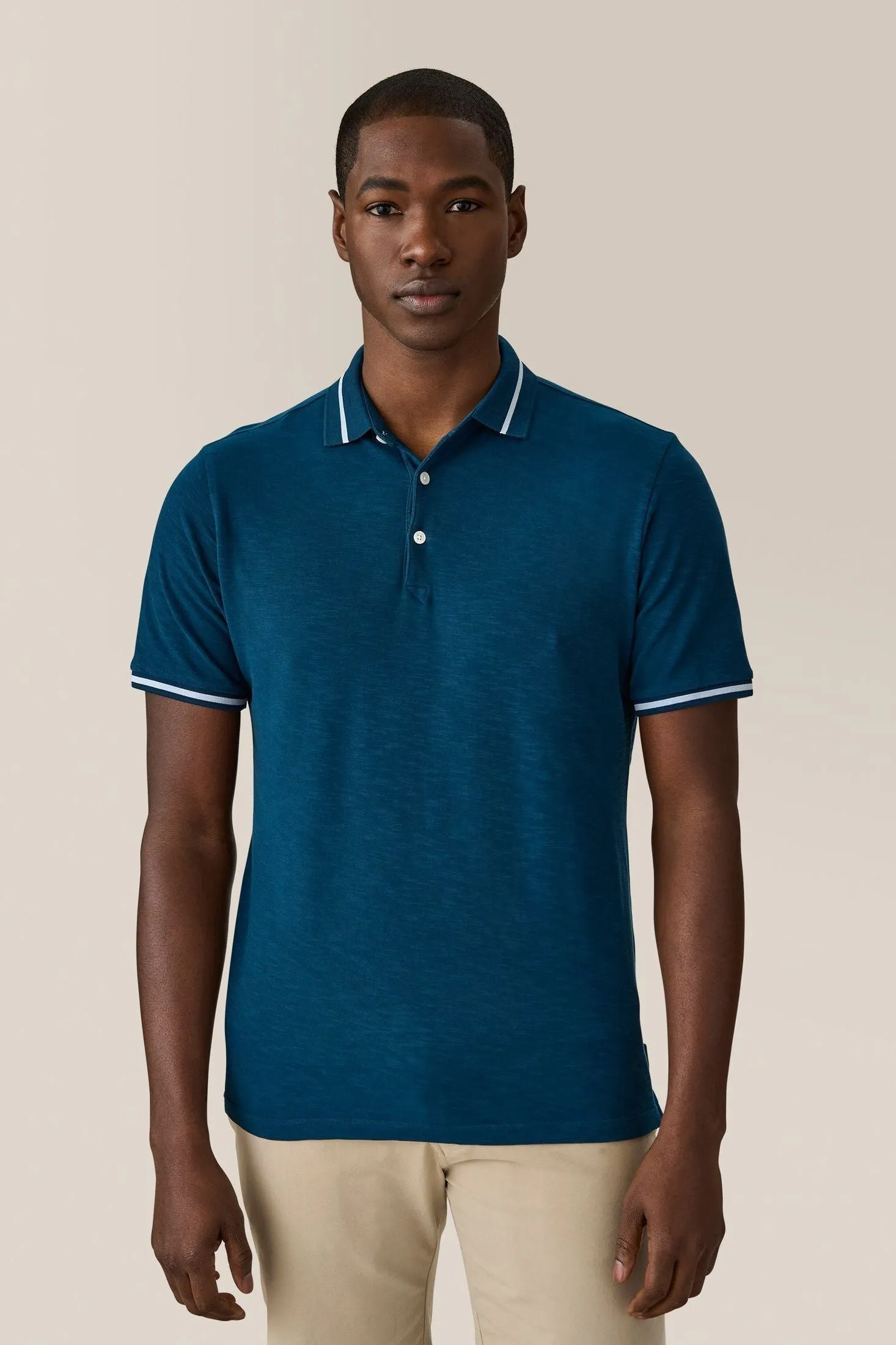 Match Point Polo | Soft Slub Jersey