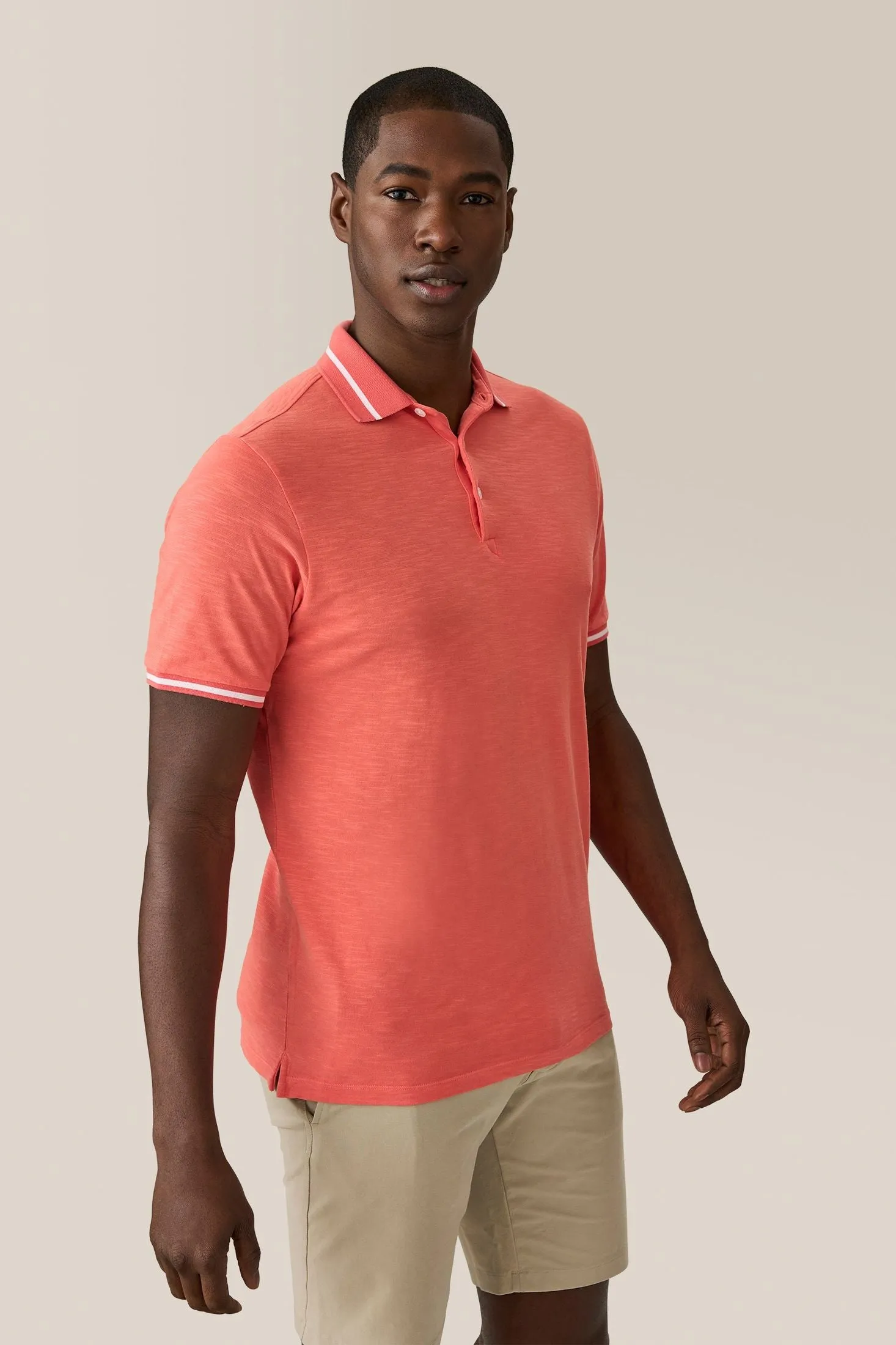 Match Point Polo | Soft Slub Jersey