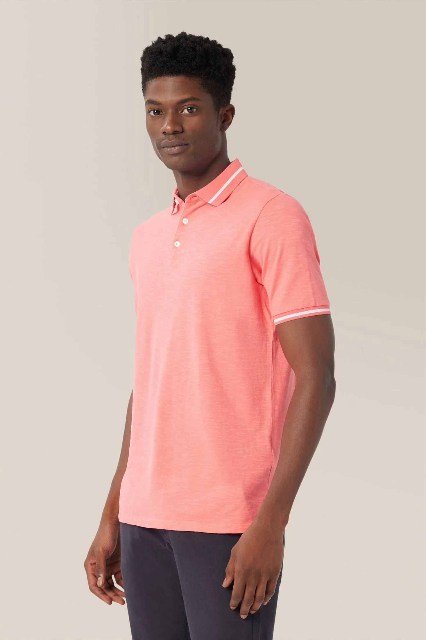 Match Point Polo | Soft Slub Jersey