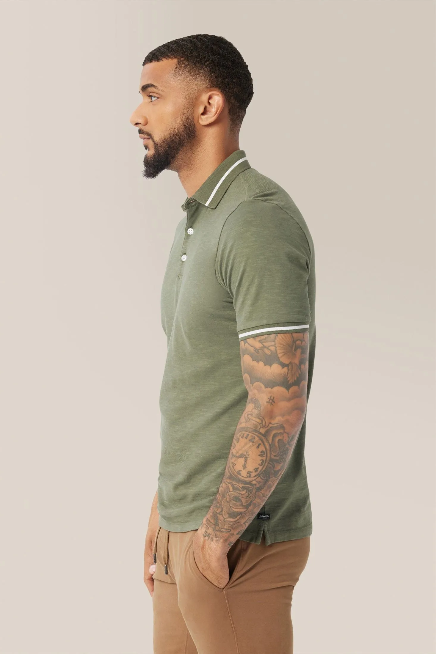 Match Point Polo | Soft Slub Jersey