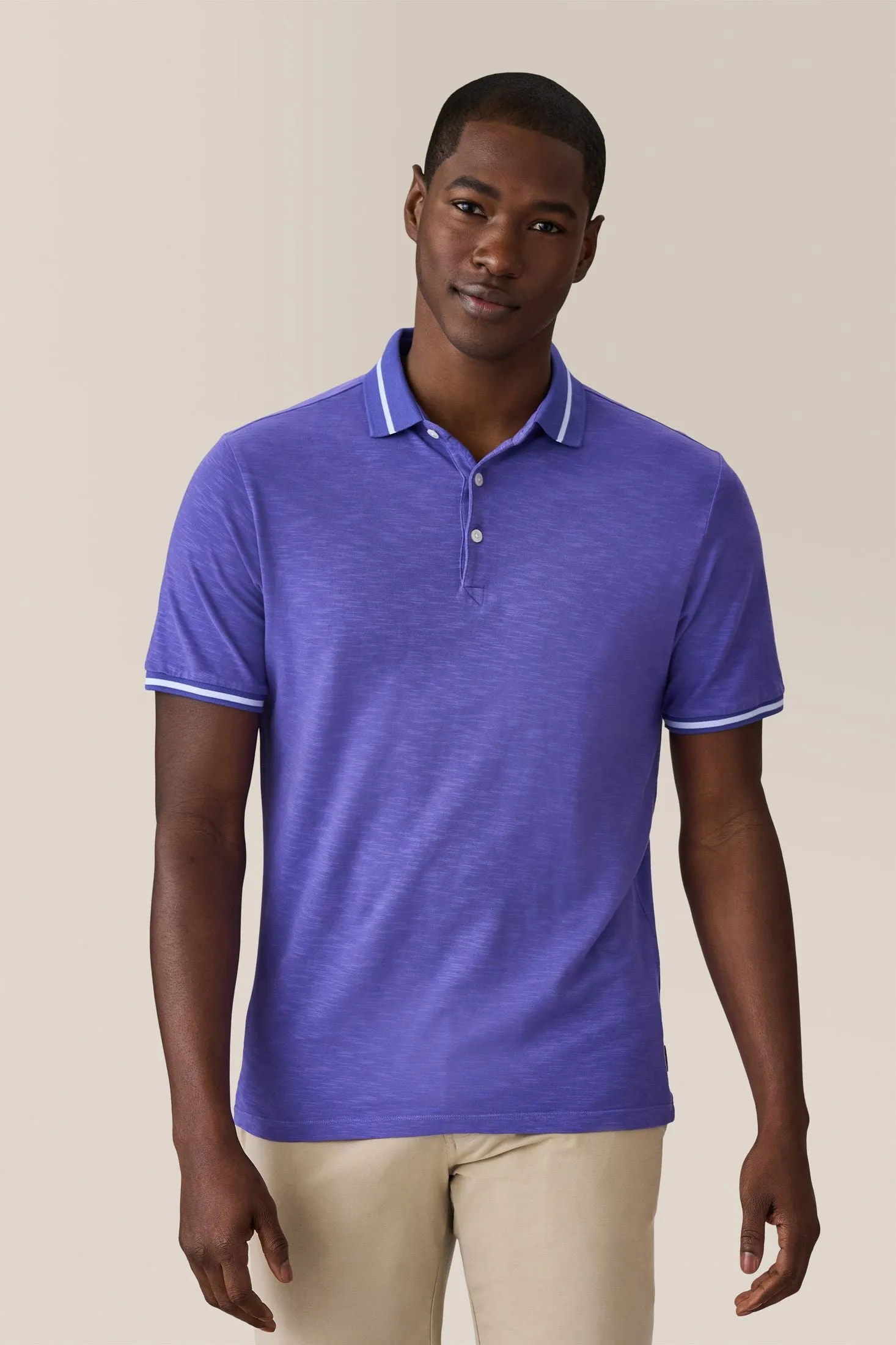 Match Point Polo | Soft Slub Jersey