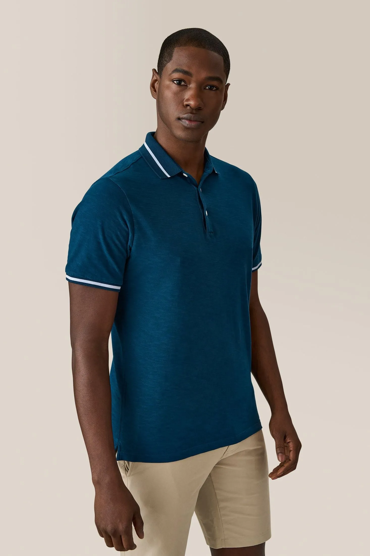 Match Point Polo | Soft Slub Jersey