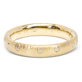 Medium White Grain Ring - Size 11 - 9762