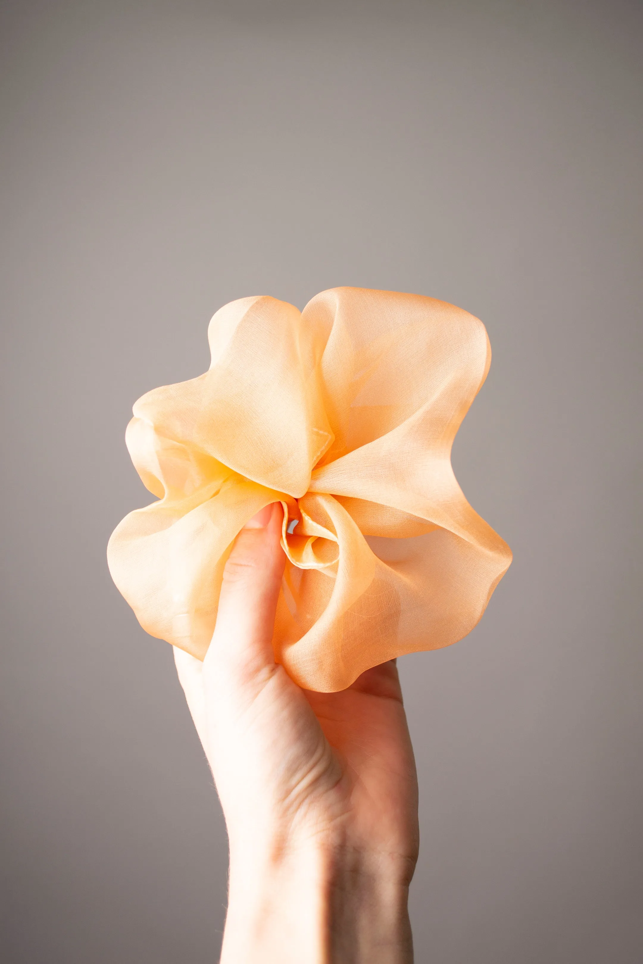 Mini Scrunchie Organza Marigold