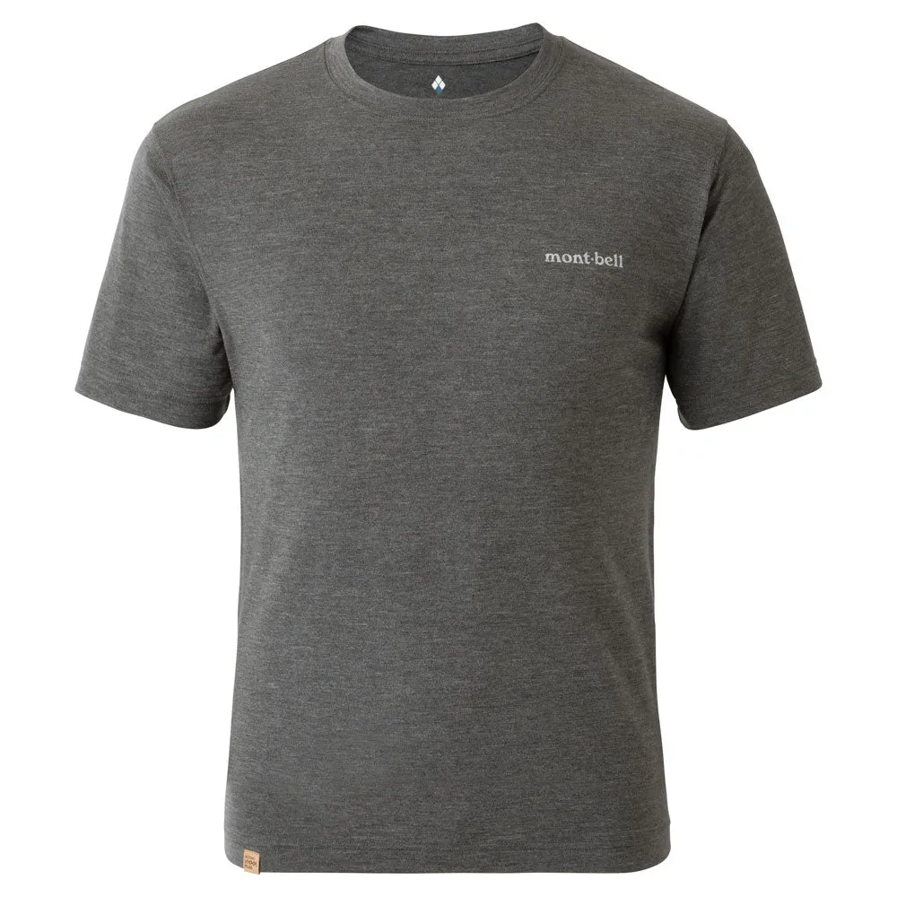 Montbell Mens Merino Wool Plus Light T