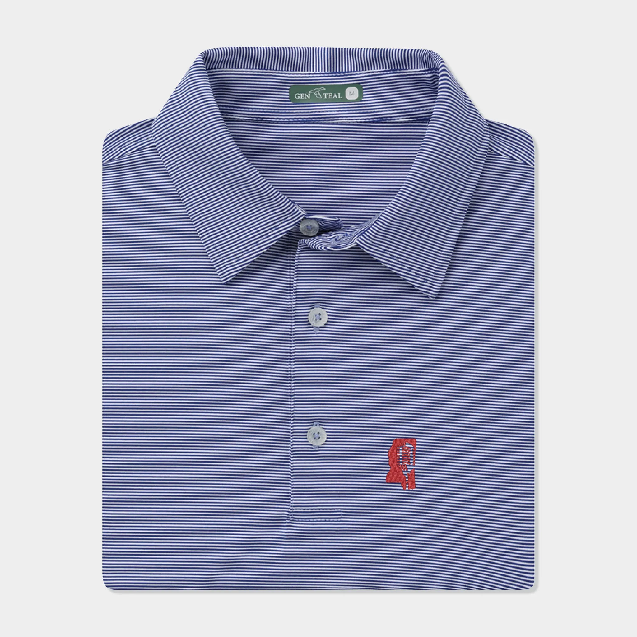 MPW Pinstripe Performance Polo