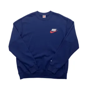 Navy Blue Nike x Supreme Sweatshirt - Extra Large