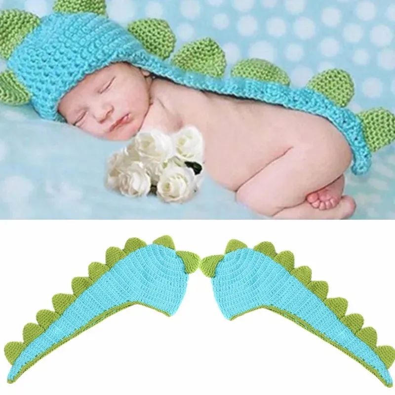 Newborn Photography Props Crochet Animals Outfit, Baby Photo Accessories Girl Boy Knitted Outfit