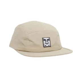 Obey Icon Patch Camp Cap - Silver Grey