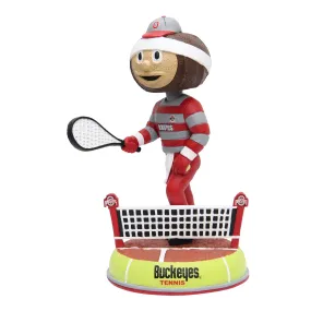 Ohio State Buckeyes Brutus Tennis Bobblehead