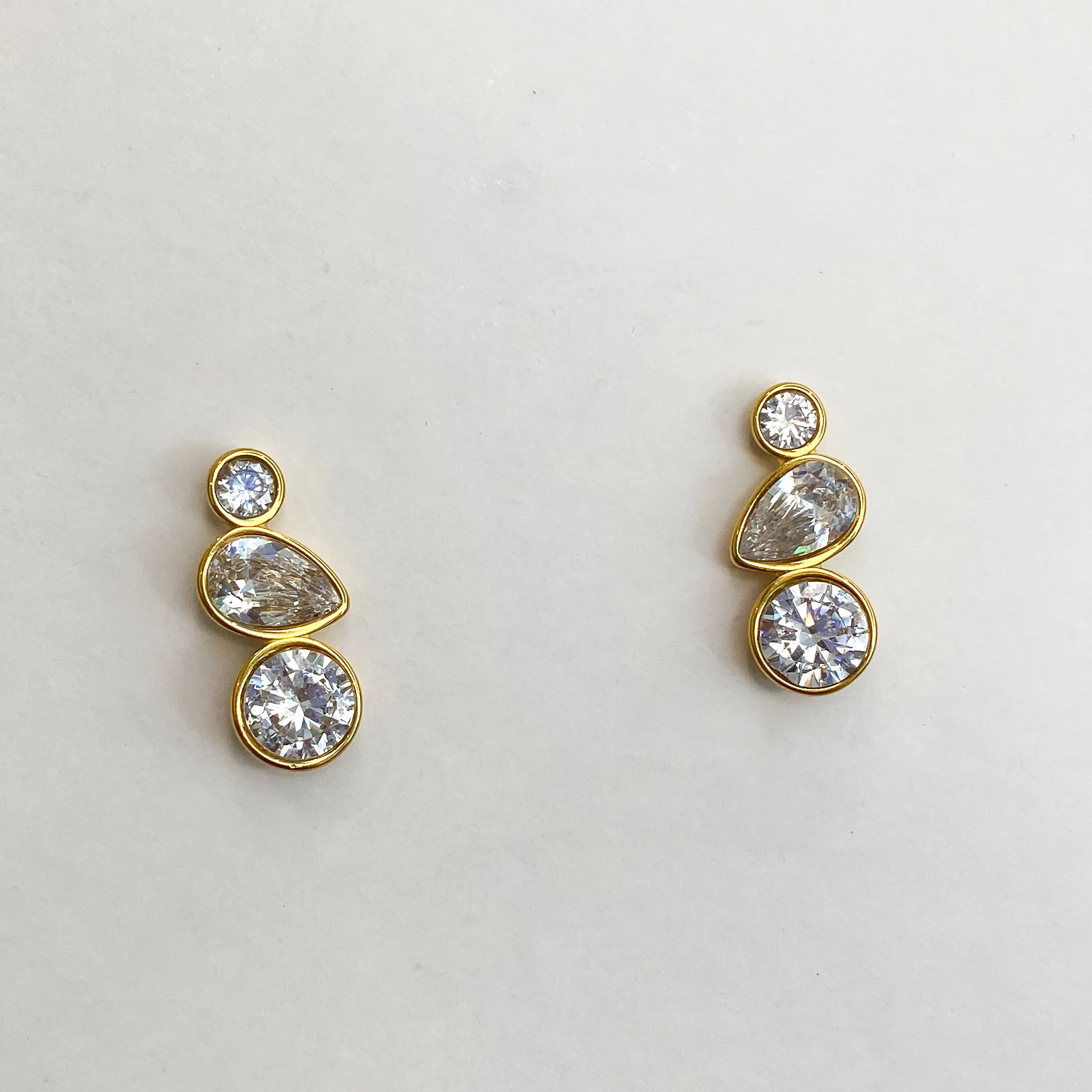 PAIGE Crystal Drop Earrings