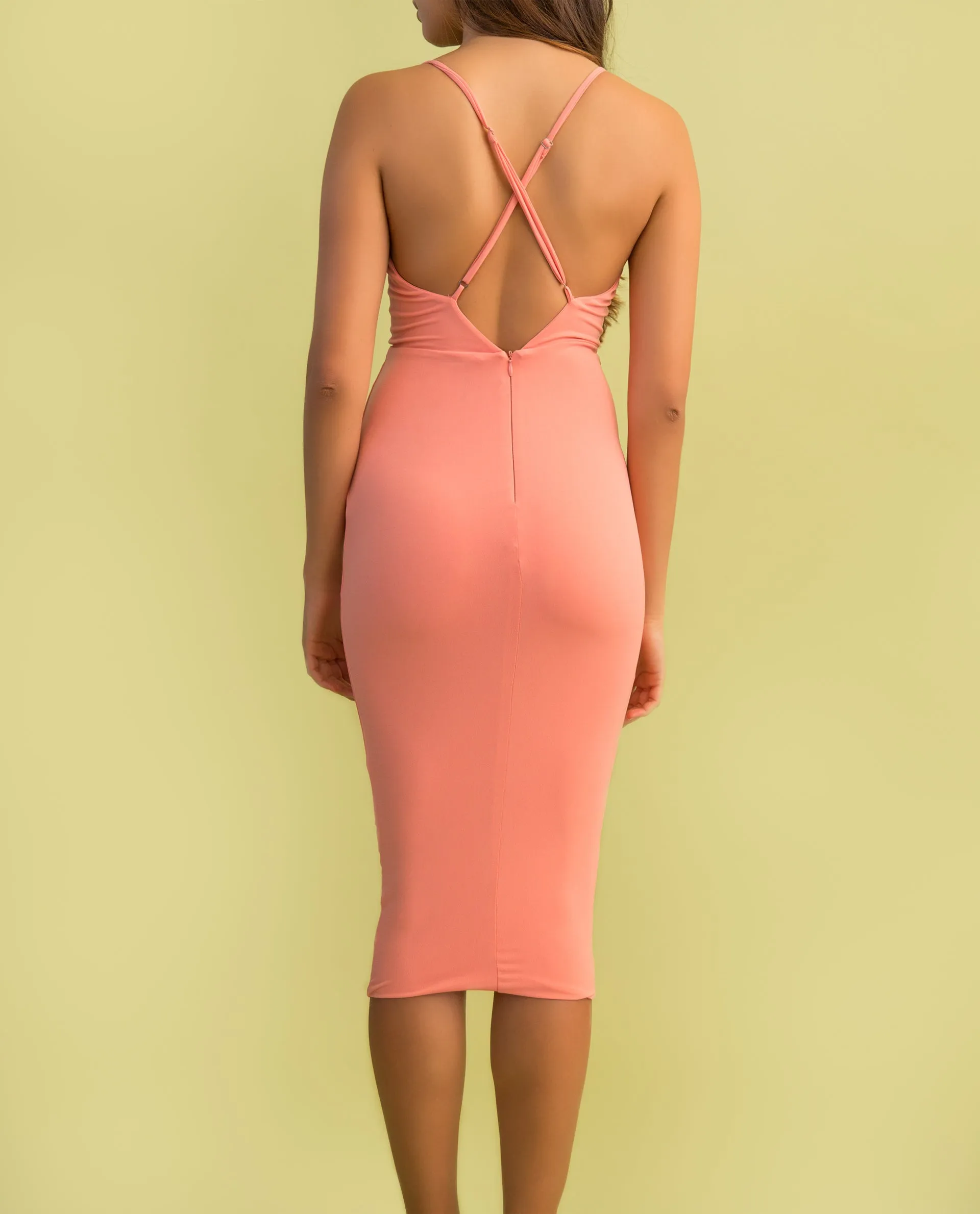 Paradise Strap Midi Dress