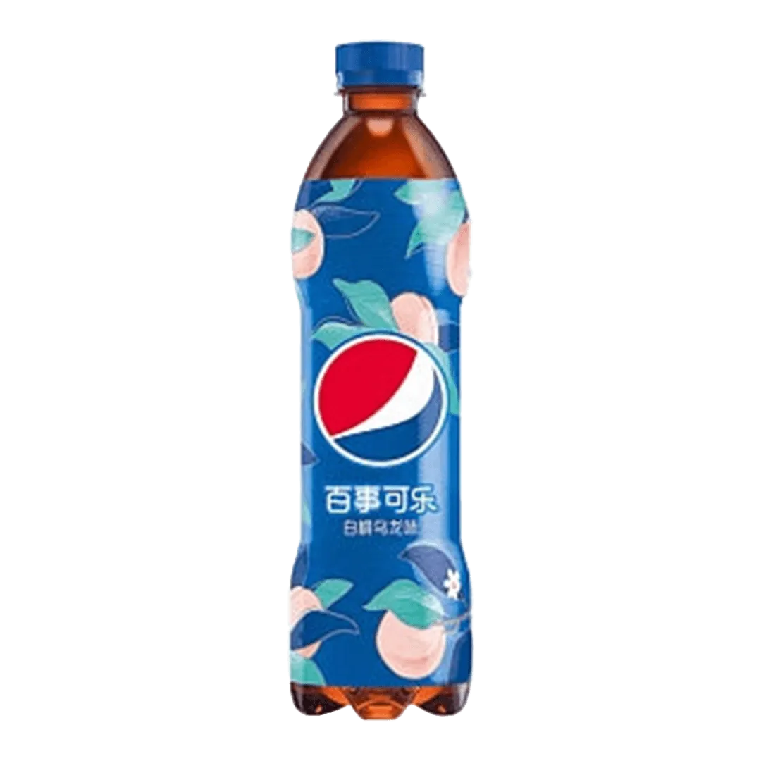 Pepsi White Peach Oolong (Bottle)