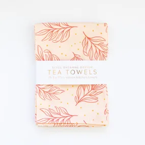 Pink Sage Tea Towels | 2 Pack