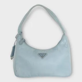 Prada Light Blue Nylon Re-Edition 2000 Mini-Bag