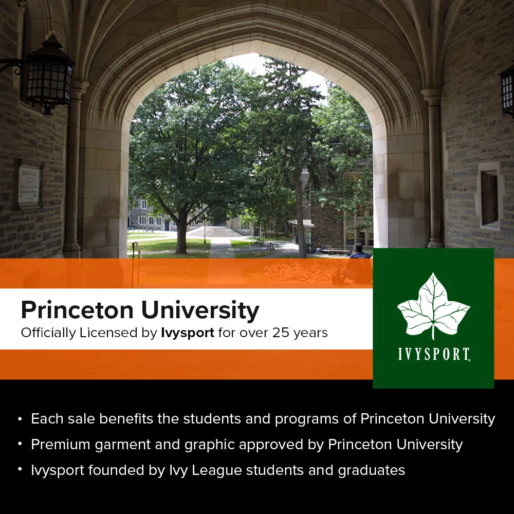 Princeton University Classic Crew Sweatshirt (Black)