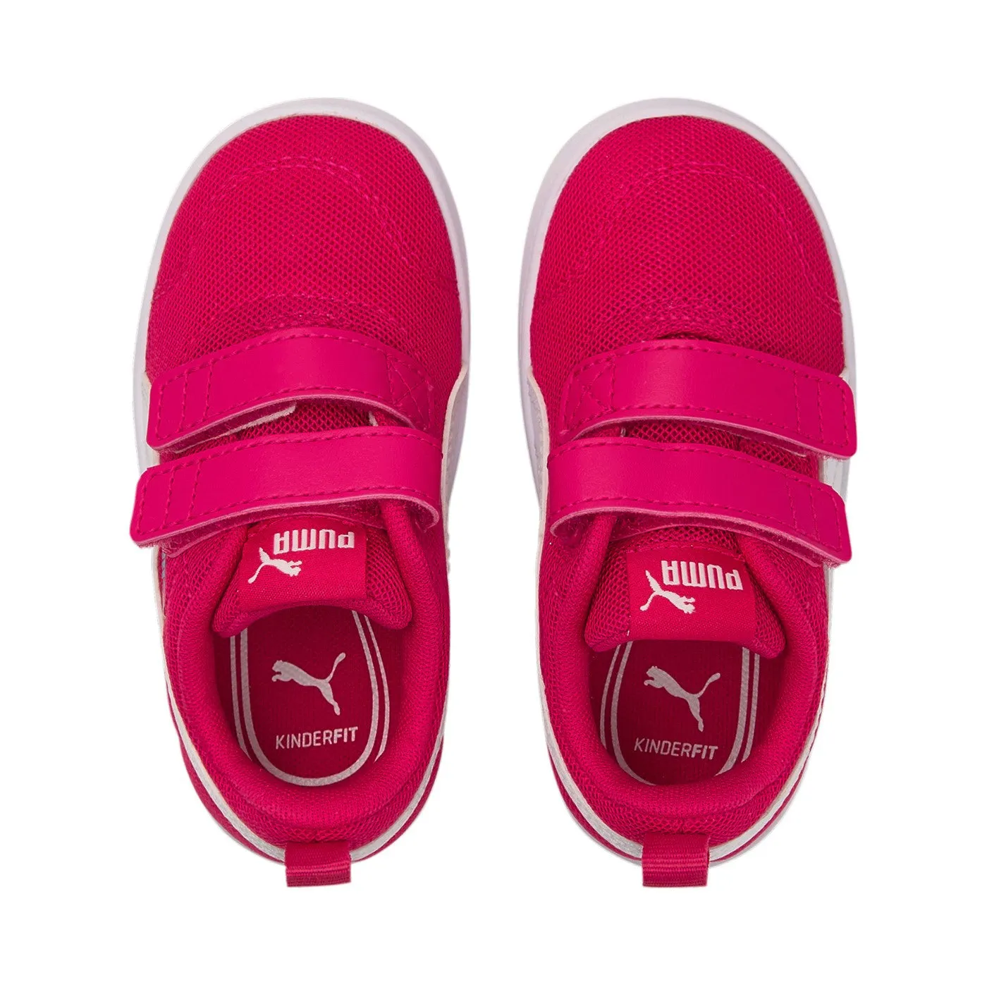 Puma girls' sneakers with tear-off closure Courtflex V2 Mesh V Inf 371759 11 fuchsia