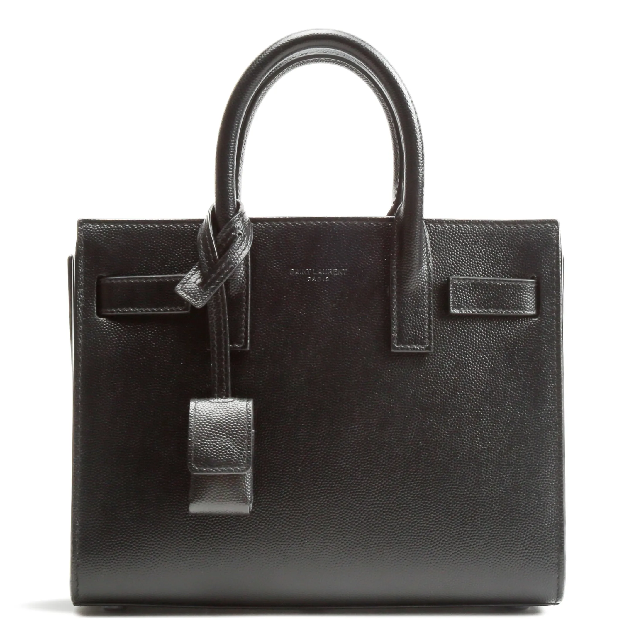 SAINT LAURENT Sac De Jour Nano Tote - Black - OUTLET FINAL SALE