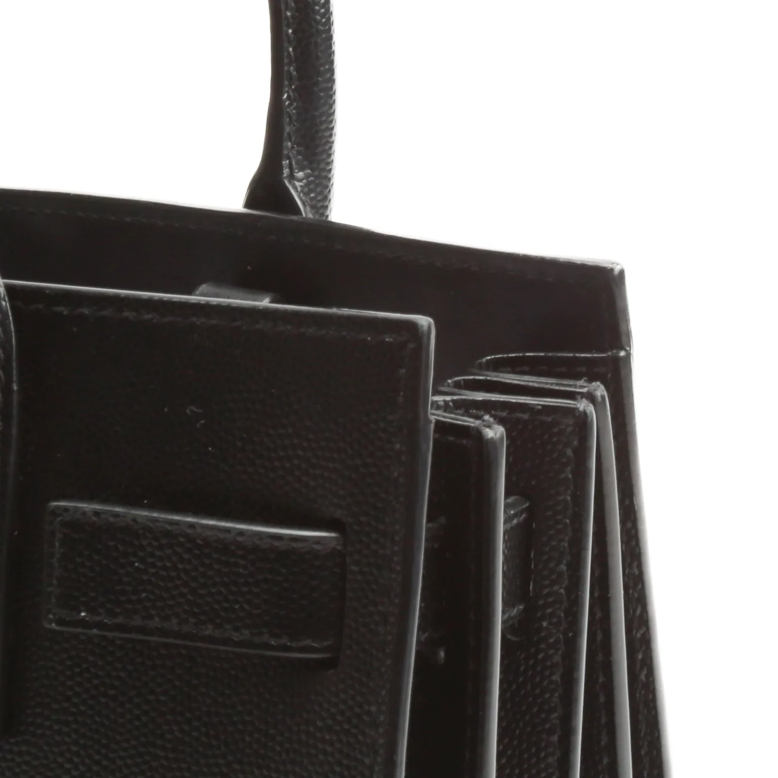 SAINT LAURENT Sac De Jour Nano Tote - Black - OUTLET FINAL SALE