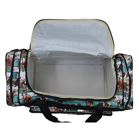 SALE! Country Side Moo NGIL Canvas 23" Duffle Bag