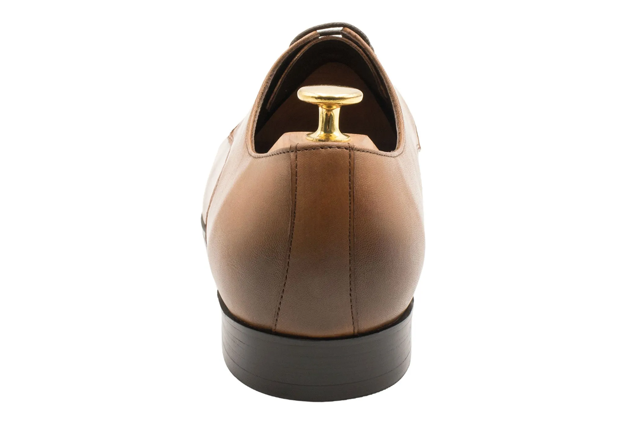 Sample Sale Ibarreta Blake Stitch Chestnut Derby - Size 42