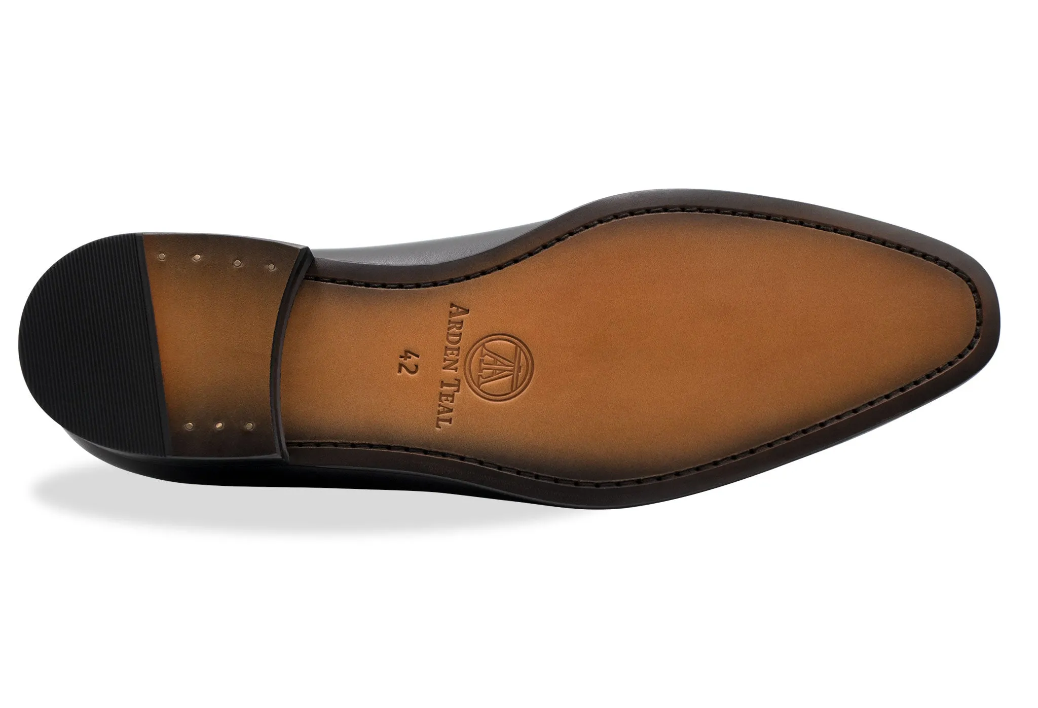 Sample Sale Ibarreta Blake Stitch Chestnut Derby - Size 42