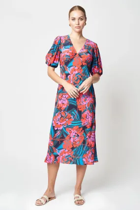 Sienna Peony Midi Dress