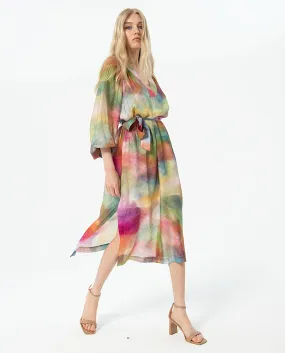 Splash of Colors Midi Dress