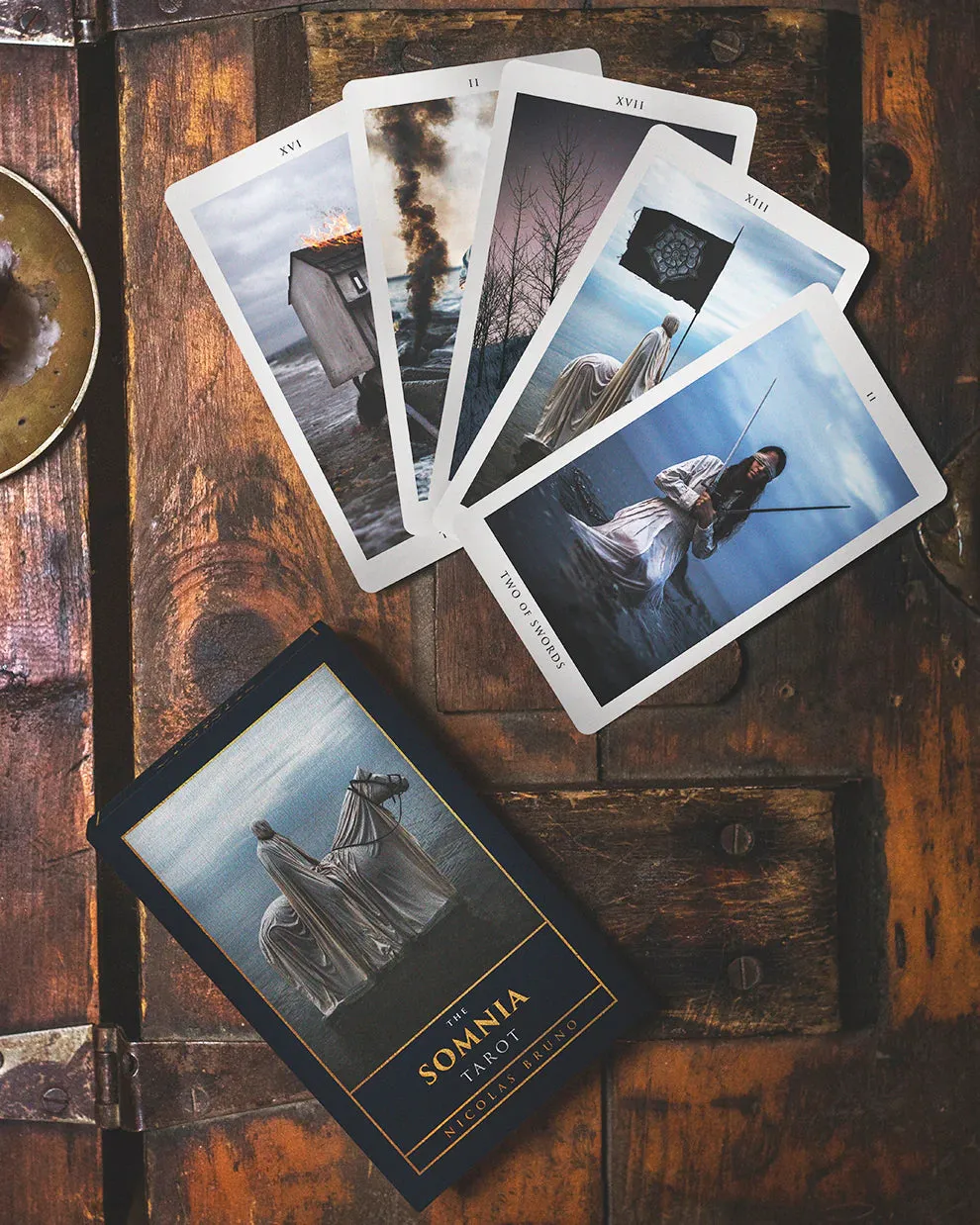 The Somnia Tarot by Nicolas Bruno _ Tarot Deck   Companion Book