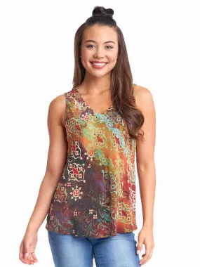 Tianello "Bijou" Washable Silk Erika Tank