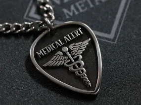 TITANIUM Custom Medical Alert Necklace