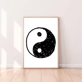 Wall Art Yin Yang